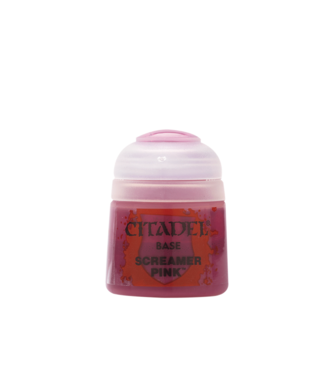 Citadel Miniatures Citadel Colour Base: Screamer Pink (12ml)