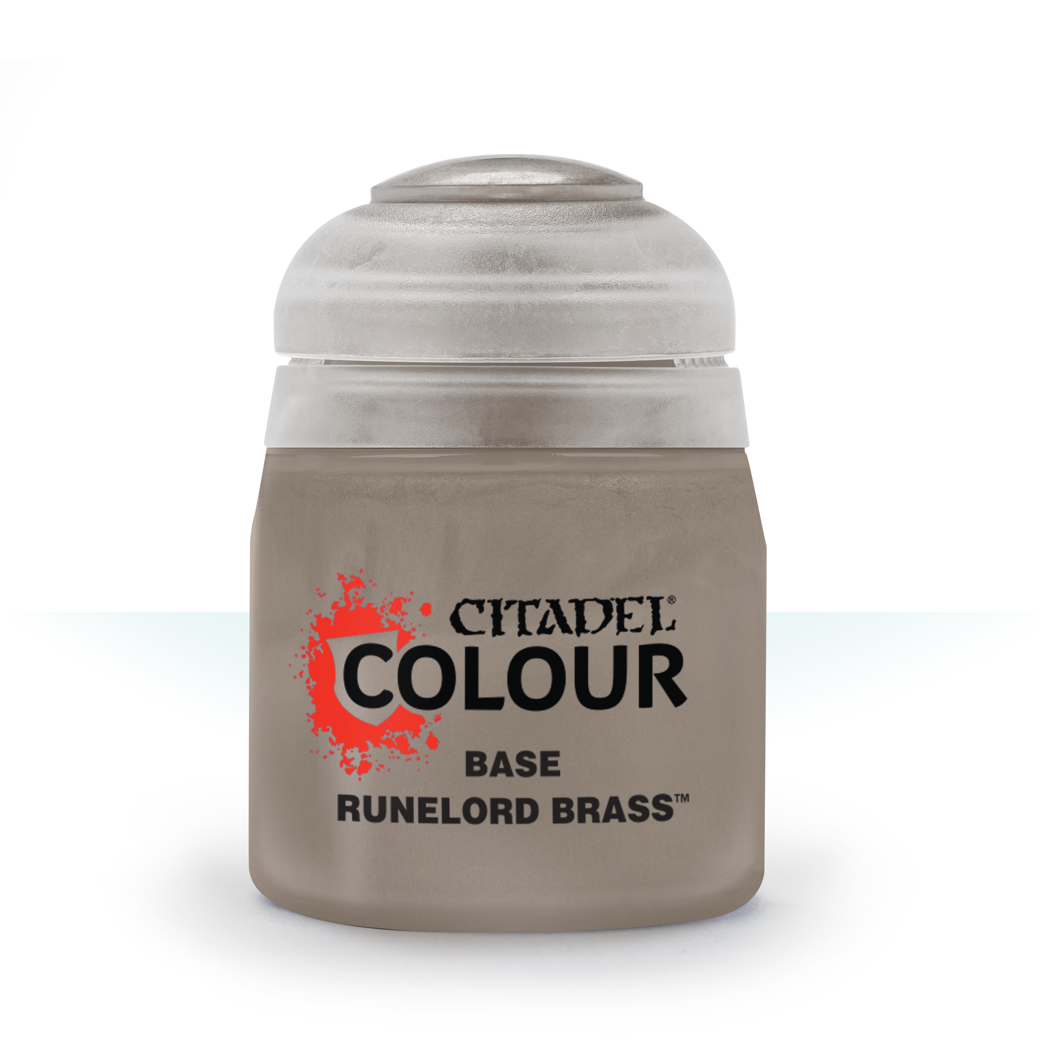 Citadel Miniatures Citadel Colour Base: Runelord Brass (12ml) afbeelding