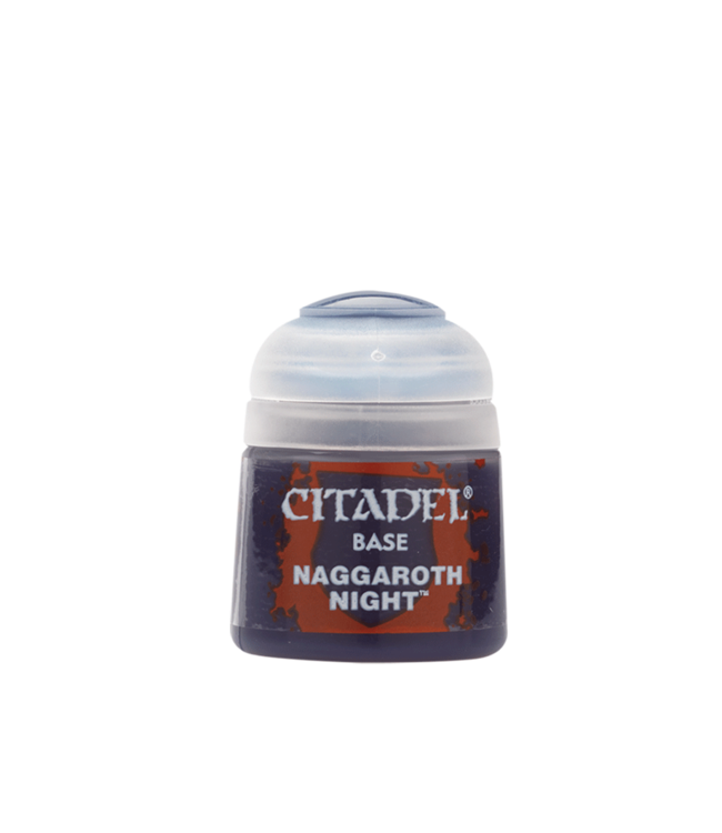 Citadel Colour Base: Naggaroth Night (12ml) - Miniature Paint