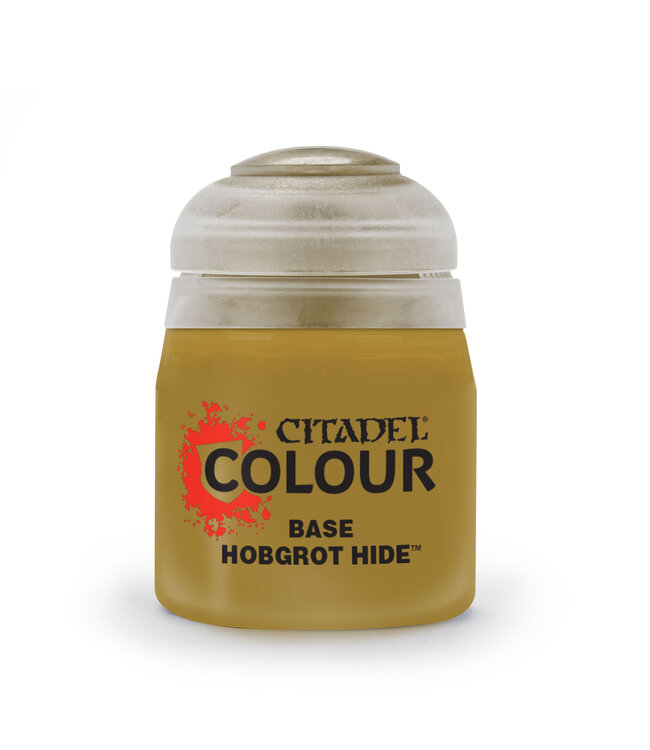Citadel Colour Base: Hobgrot Hide (12ml) - Miniature Paint