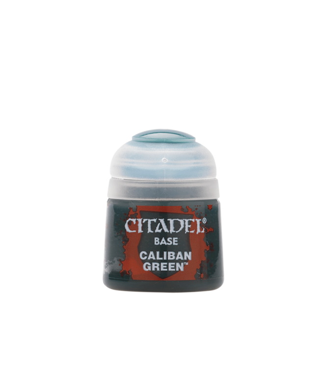 Citadel Colour Base: Caliban Green (12ml) - Miniature Paint