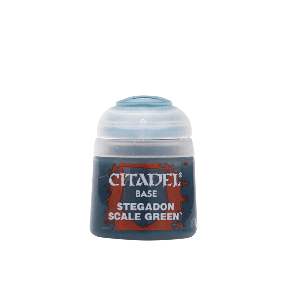 Citadel Miniatures Citadel Colour Base: Stegadon Scale Green (12ml) afbeelding