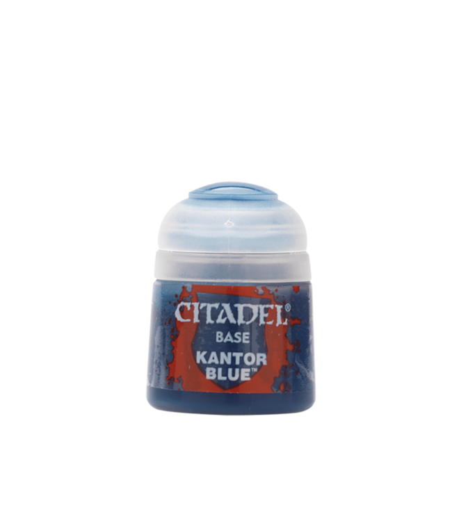 Citadel Colour Base: Kantor Blue (12ml) - Miniature Paint
