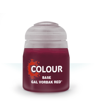 Citadel Miniatures Citadel Colour Base: Gal Vorbak Red (12ml)