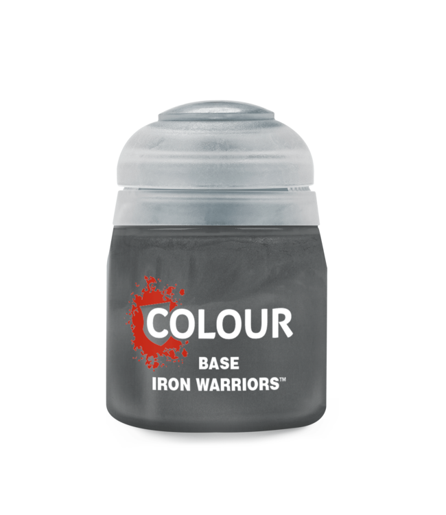 Citadel Colour Base: Iron Warriors (12ml) - Miniature Paint