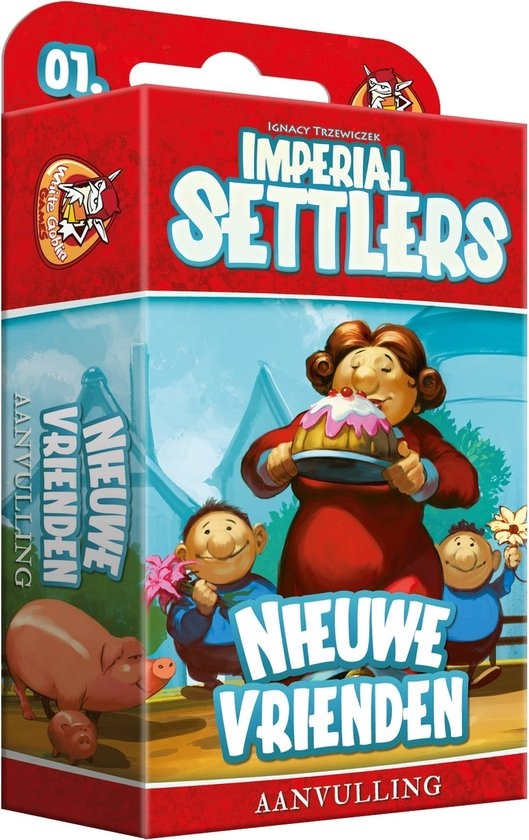 White Goblin Games Imperial Settlers: Nieuwe Vrienden (NL)
