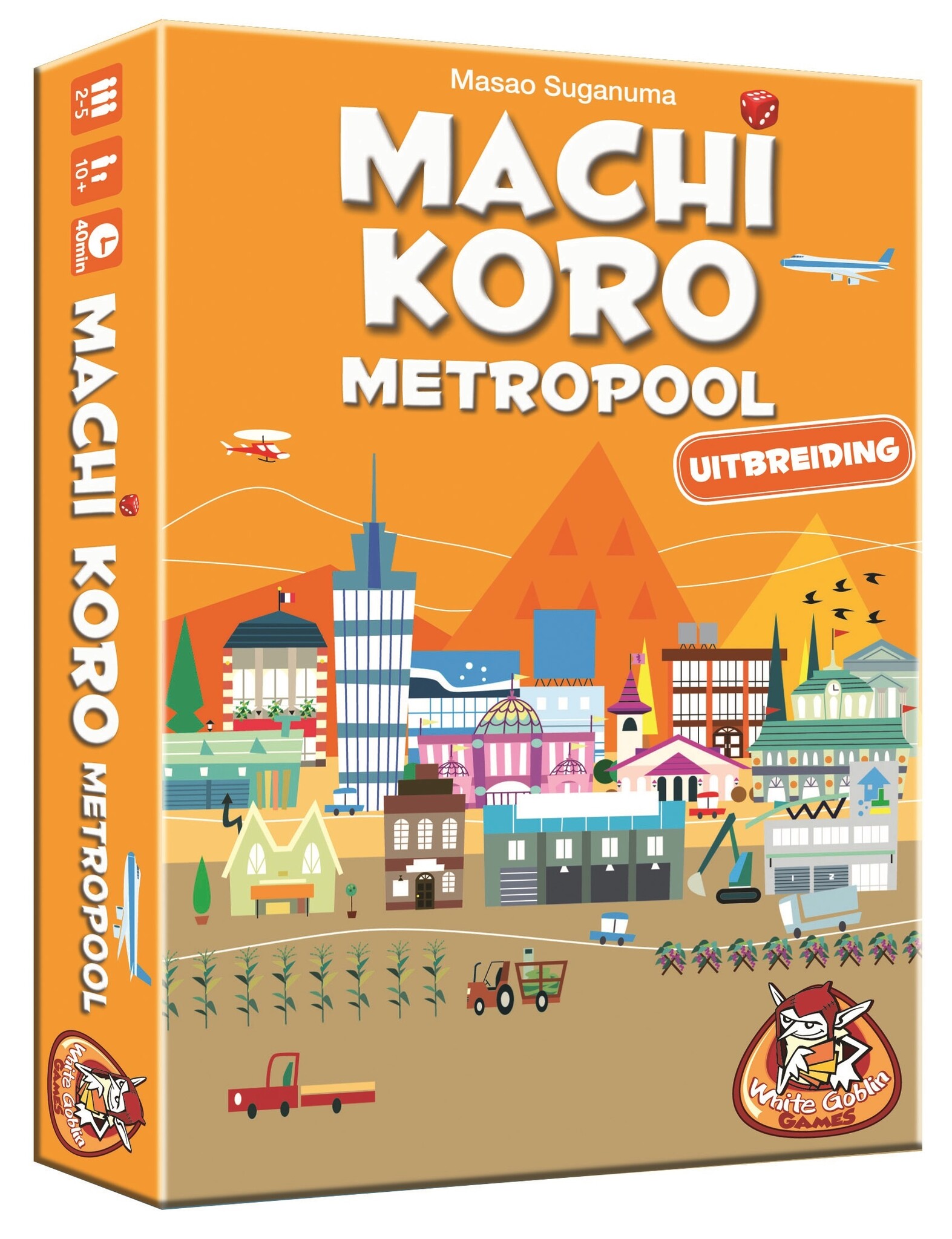 White Goblin Games Machi Koro: Metropool (NL)