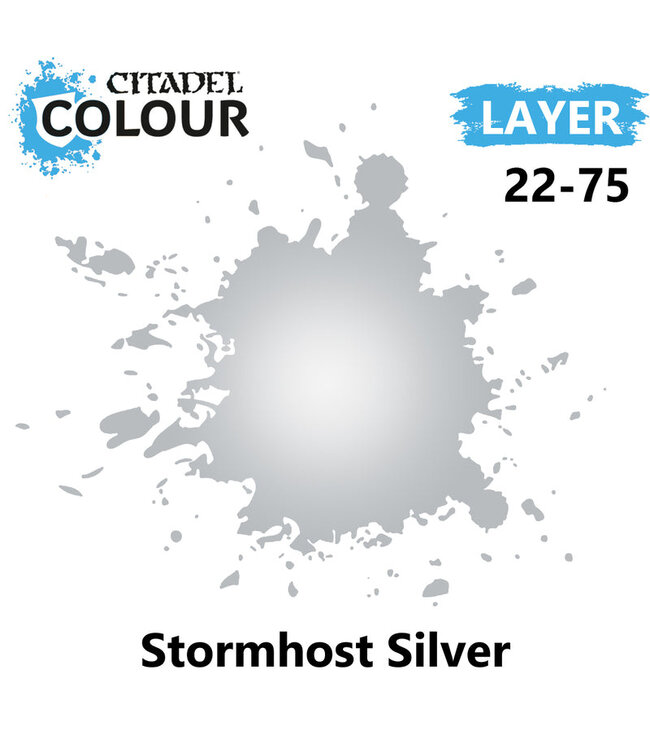 Citadel Colour Layer: Stormhost Silver (12ml) - Miniature Paint