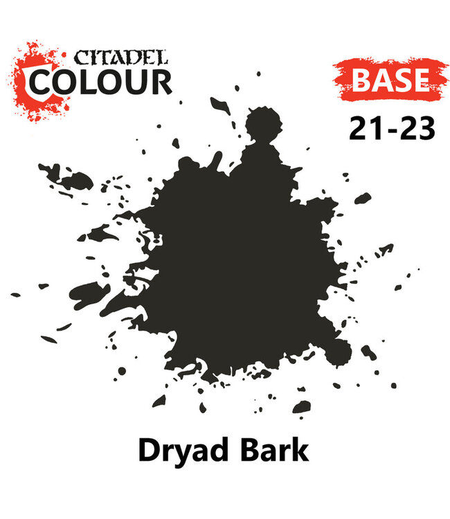 Citadel Colour Base: Dryad Bark (12ml) - Miniature Paint