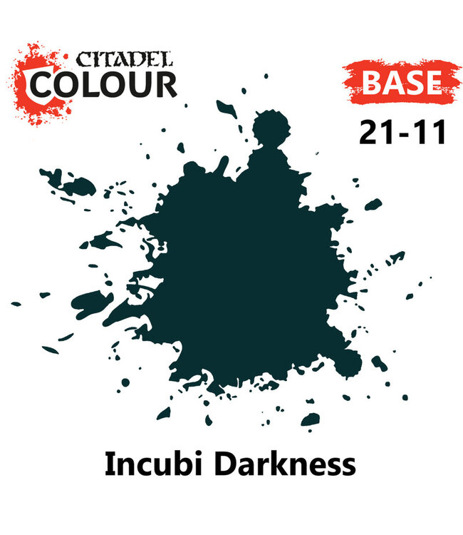 Citadel Colour Base: Incubi Darkness (12ml) - Miniature Paint