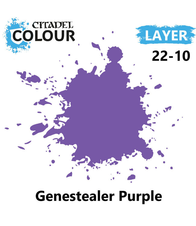 Citadel Colour Layer: Genestealer Purple (12ml) - Miniature Paint