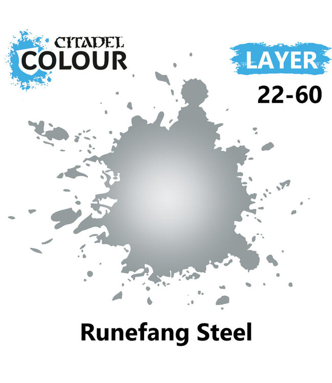 Citadel Colour Layer: Runefang Steel (12ml) - Miniature Paint