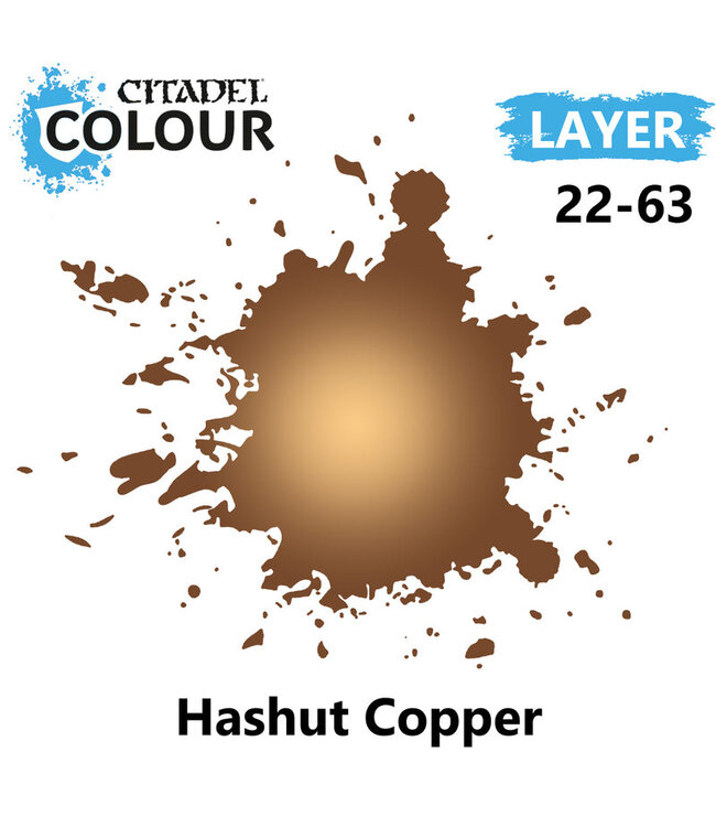 Citadel Colour Layer: Hashut Copper (12ml) - Miniature Paint