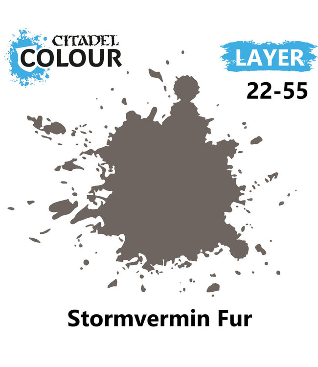 Citadel Colour Layer: Stormvermin Fur (12ml) - Miniature Paint