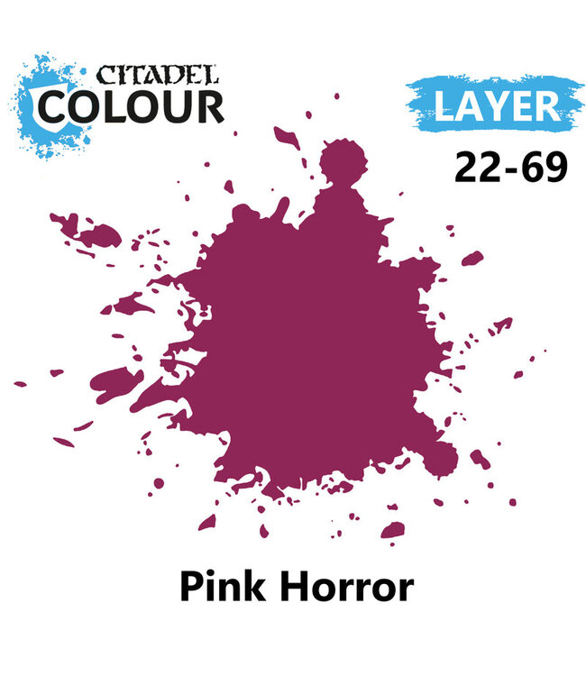 Citadel Colour Layer: Pink Horror (12ml) - Miniature Paint