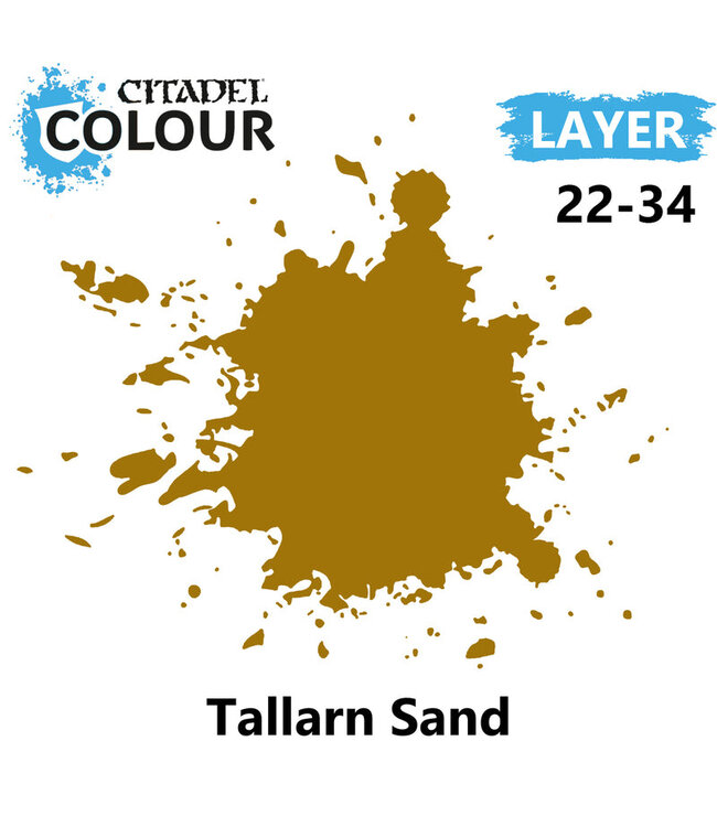 Citadel Colour Layer: Tallarn Sand (12ml) - Miniature Paint