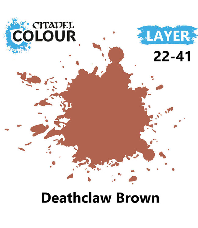 Citadel Colour Layer: Deathclaw Brown (12ml) - Miniature Paint