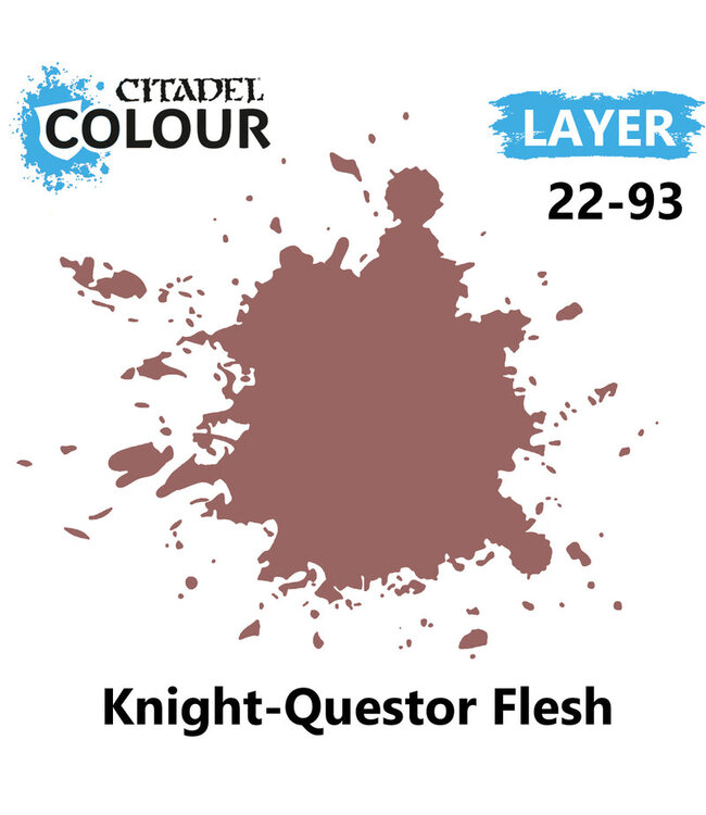 Citadel Colour Layer: Knight-Questor Flesh (12ml) - Miniature Paint