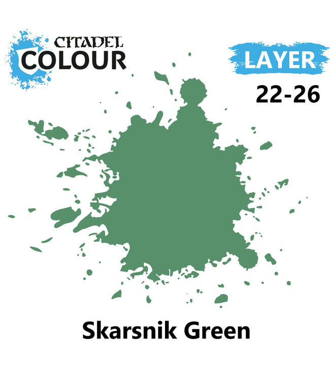 Citadel Colour Layer: Skarsnik Green (12ml) - Miniature Paint