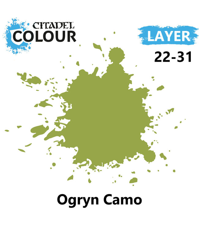 Citadel Colour Layer: Ogryn Camo (12ml) - Miniature Paint