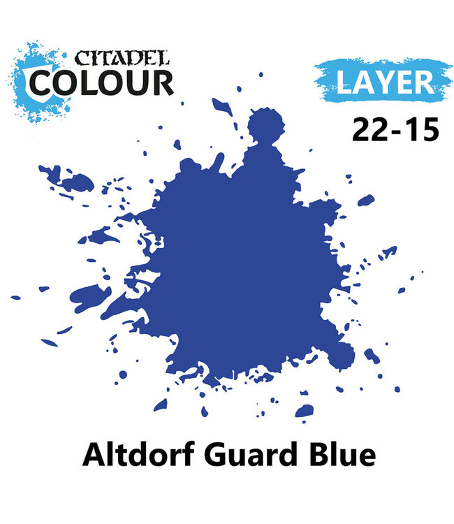 Citadel Colour Layer: Altdorf Guard Blue (12ml) - Miniature Paint