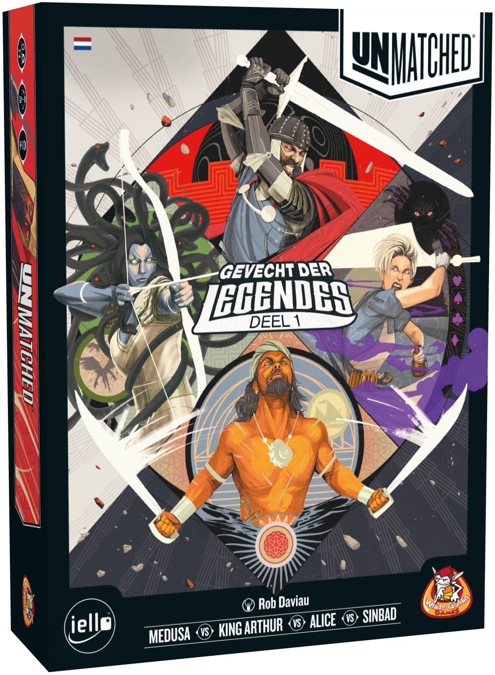 White Goblin Games Unmatched: Gevecht der Legendes (NL)