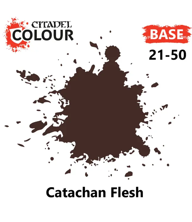 Citadel Colour Base: Catachan Flesh (12ml) - Miniature Paint