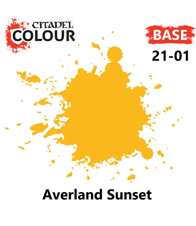 Citadel Colour Base: Averland Sunset (12ml) - Miniature Paint