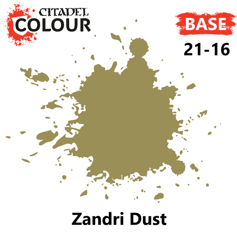 Citadel Colour Base Zandri Dust (12ml) Miniature Paint Valhalla