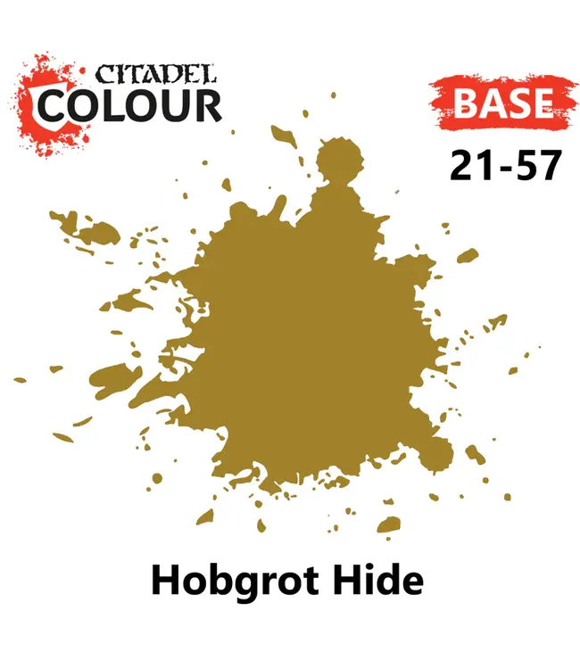 Citadel Colour Base: Hobgrot Hide (12ml) - Miniature Paint