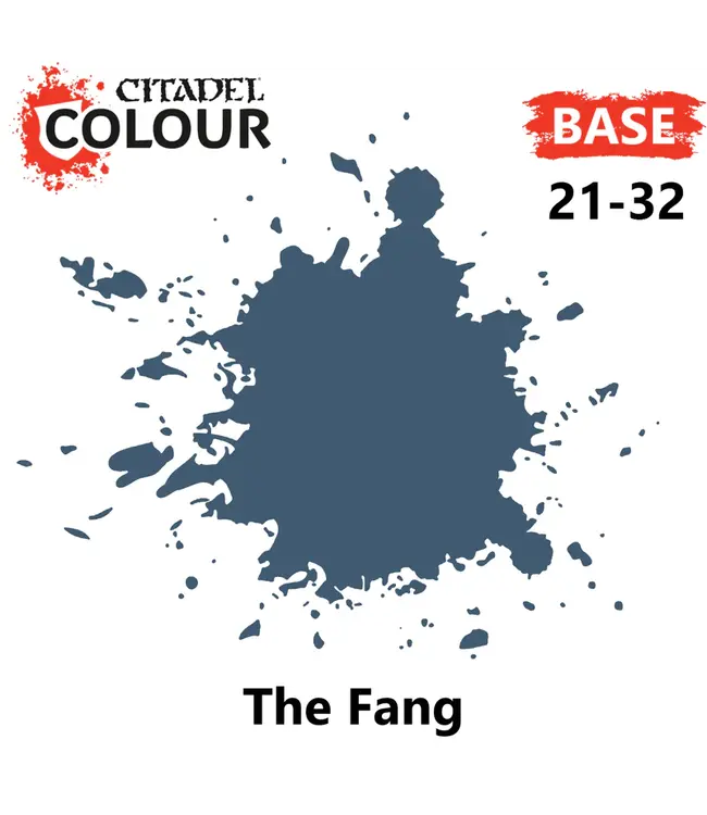 Citadel Colour Base: The Fang (12ml) - Miniature Paint