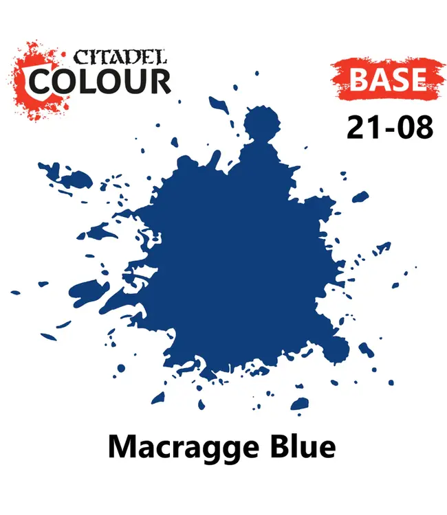 Citadel Colour Base: Macragge Blue (12ml) - Miniature Paint