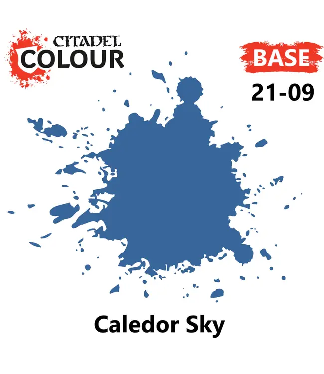 Citadel Colour Base: Caledor Sky (12ml) - Miniature Paint