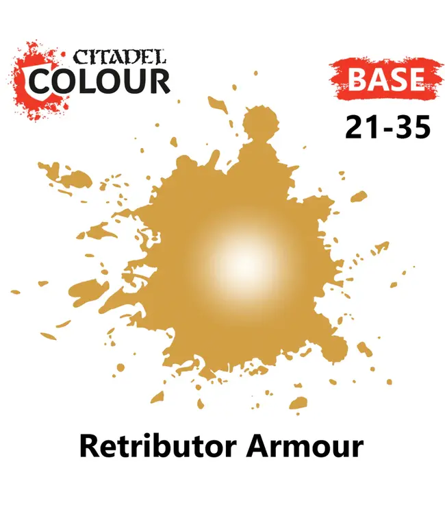 Citadel Colour Base: Retributor Armour (12ml) - Miniature Paint