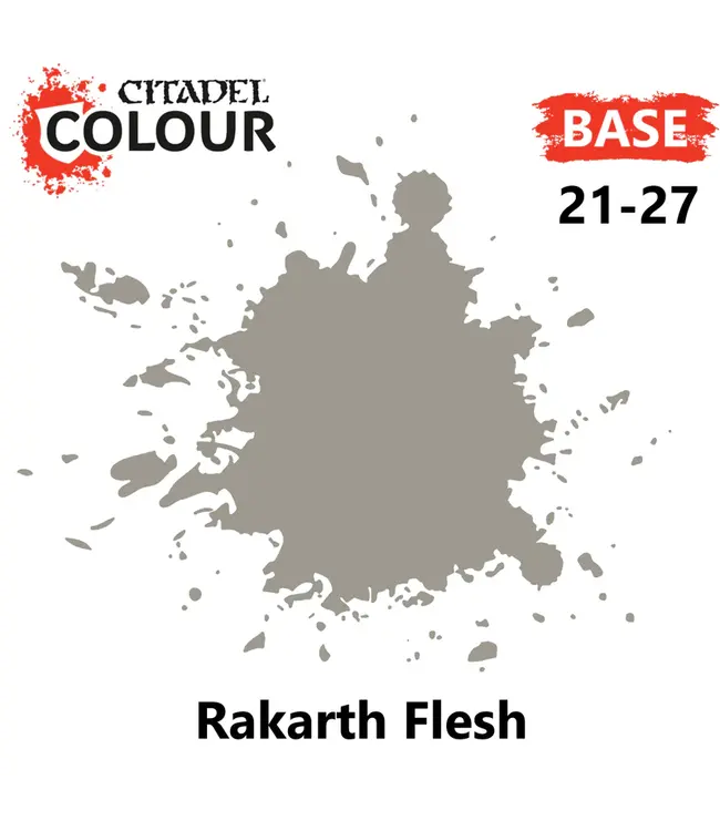 Citadel Colour Base: Rakarth Flesh (12ml) - Miniature Paint