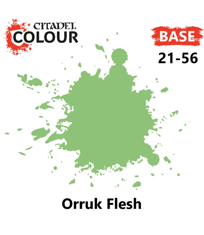 Citadel Colour Base: Orruk Flesh (12ml) - Miniature Paint