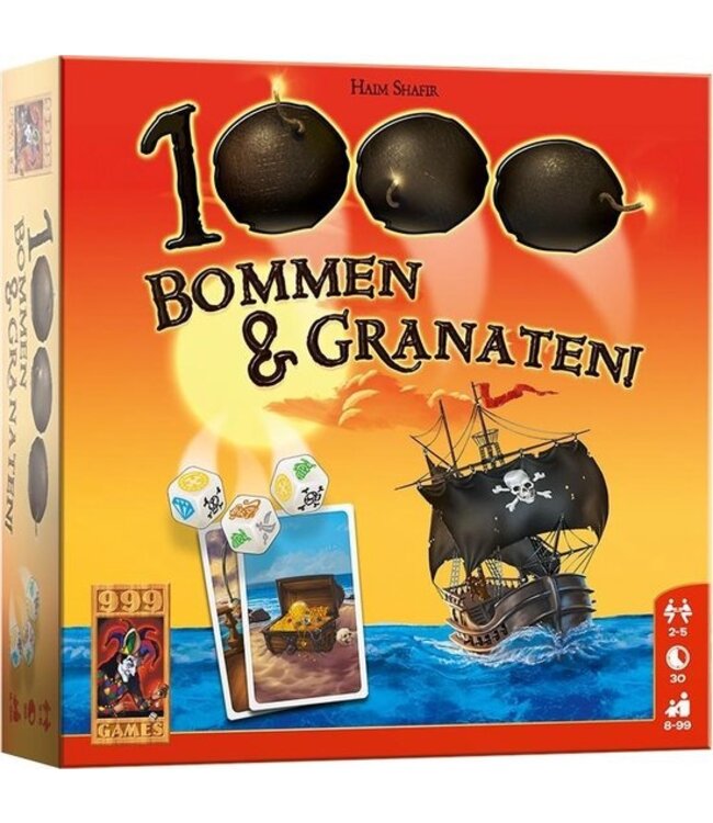 1000 Bommen & Granaten! (NL) - Dobbelspel