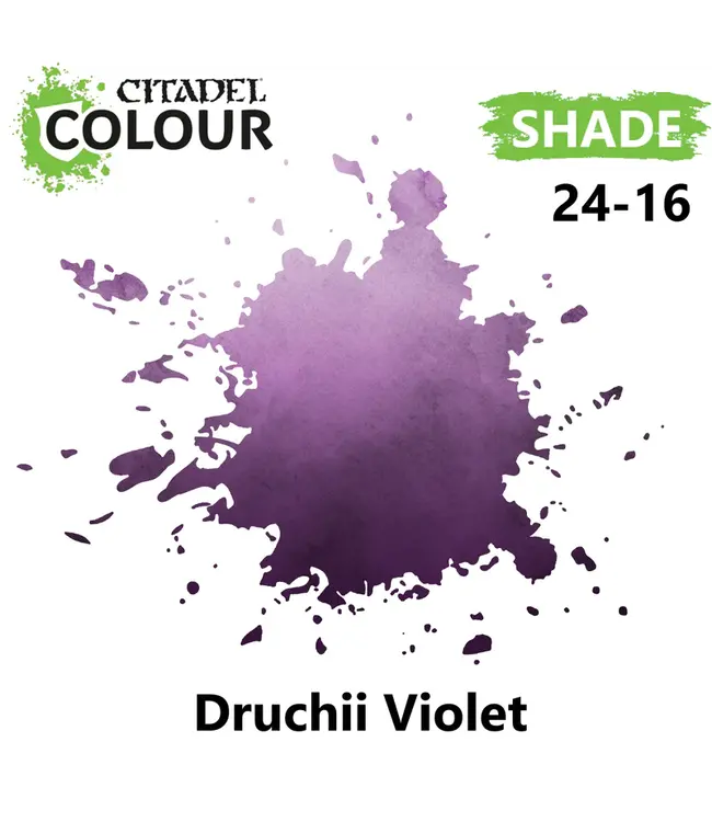 Citadel Colour Shade: Druchii Violet (18ml) - Miniature Paint