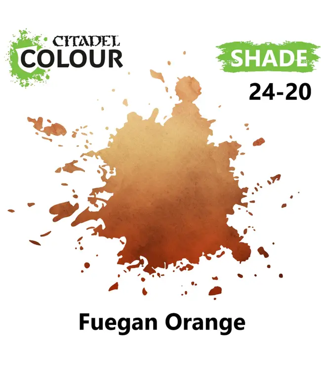 Citadel Colour Shade: Fuegan Orange (18ml) - Miniature Paint