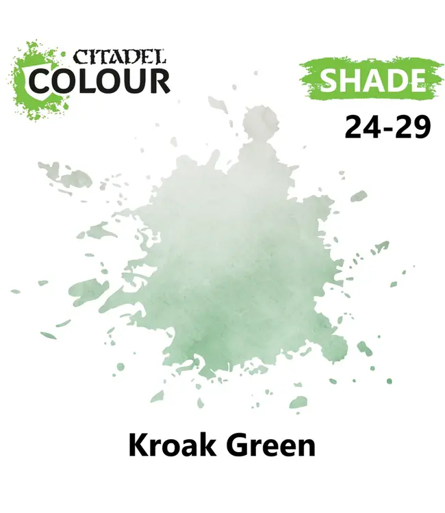 Citadel Colour Shade: Kroak Green (18ml) - Miniature Paint