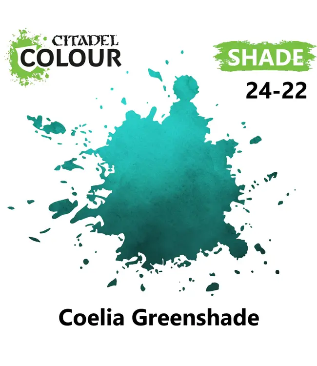 Citadel Colour Shade: Coelia Greenshade (18ml) - Miniature Paint