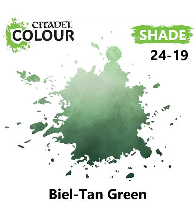 Citadel Colour Shade: Biel-Tan Green (18ml) - Miniature Paint