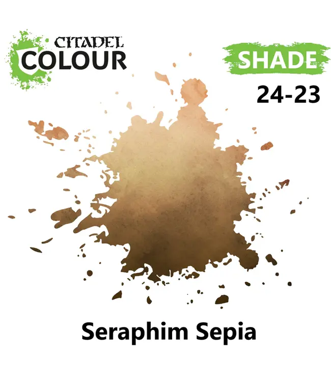 Citadel Colour Shade: Seraphim Sepia (18ml) - Miniature Paint