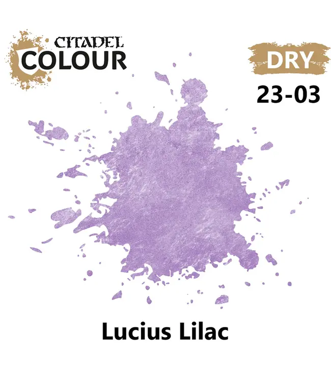 Citadel Colour Dry: Lucius Lilac (12ml) - Miniature Paint