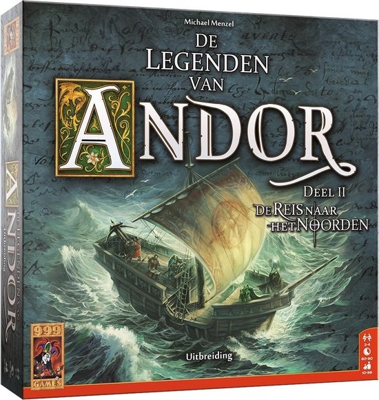999 Games De Legenden van Andor: De Reis naar het Noorden (NL)