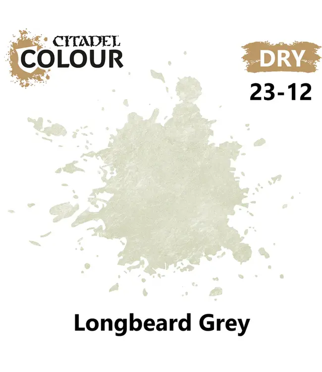 Citadel Colour Dry: Longbeard Grey (12ml) - Miniature Paint