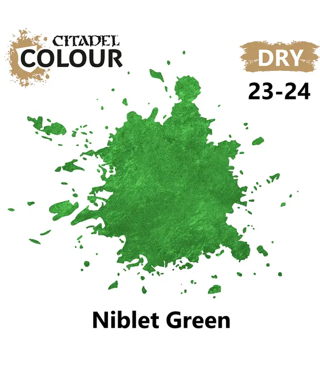 Citadel Colour Dry: Niblet Green (12ml) - Miniature Paint