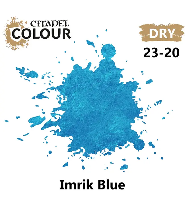 Citadel Colour Dry: Imrik Blue (12ml) - Miniature Paint