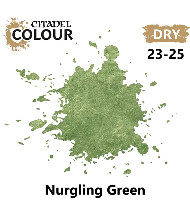Citadel Colour Dry: Nurgling Green (12ml) - Miniature Paint