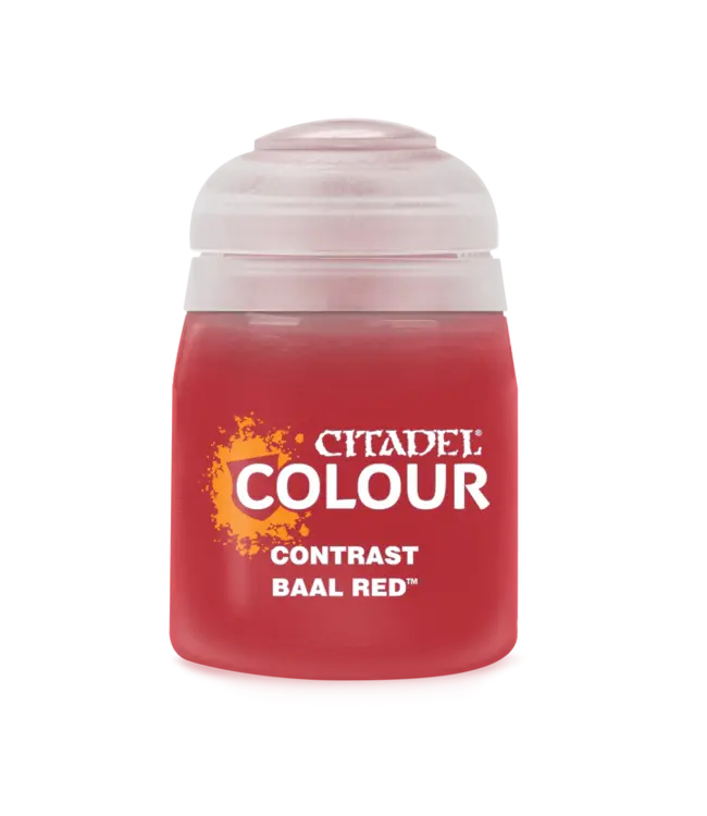 Citadel Colour Contrast: Baal Red (18ml) - Miniature Paint
